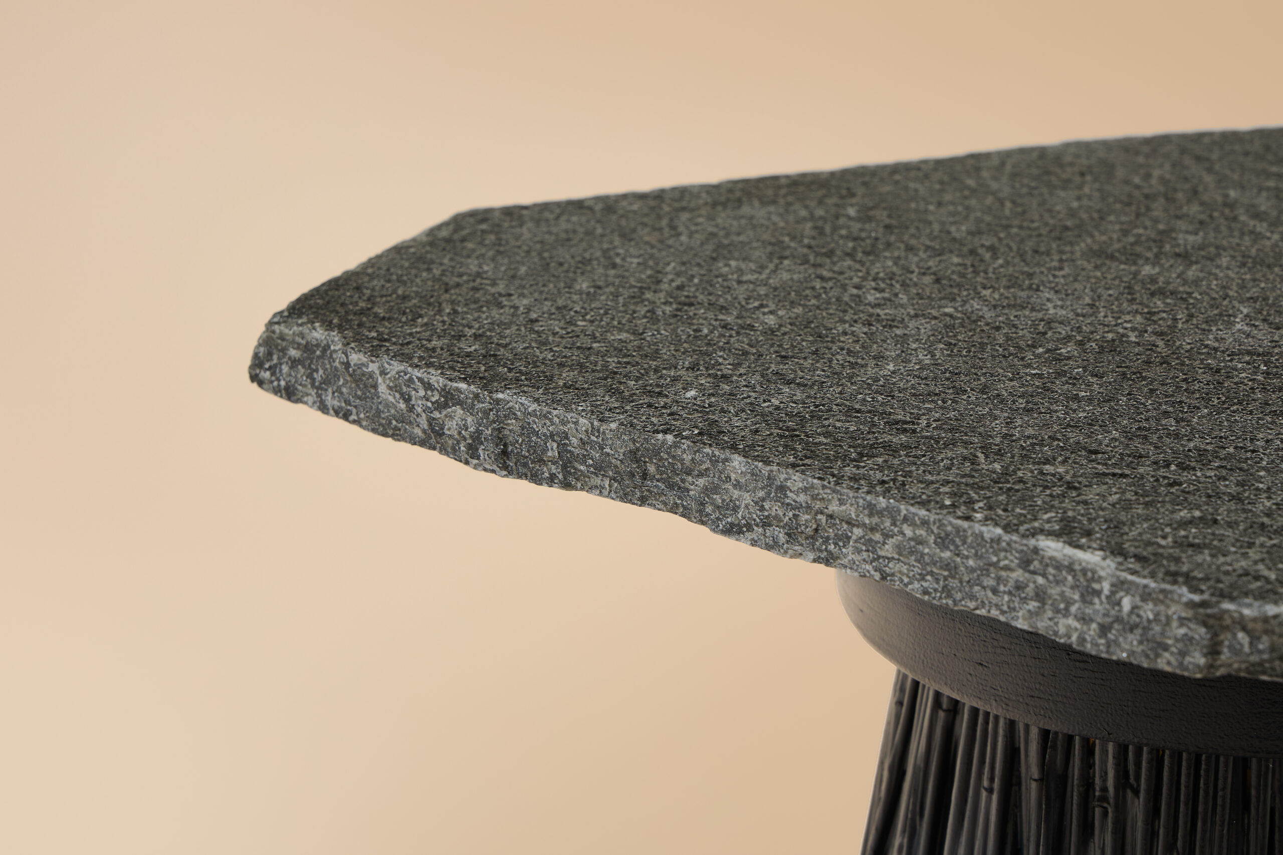 HARRY PARR-YOUNG – SLATED REED SIDETABLE 2